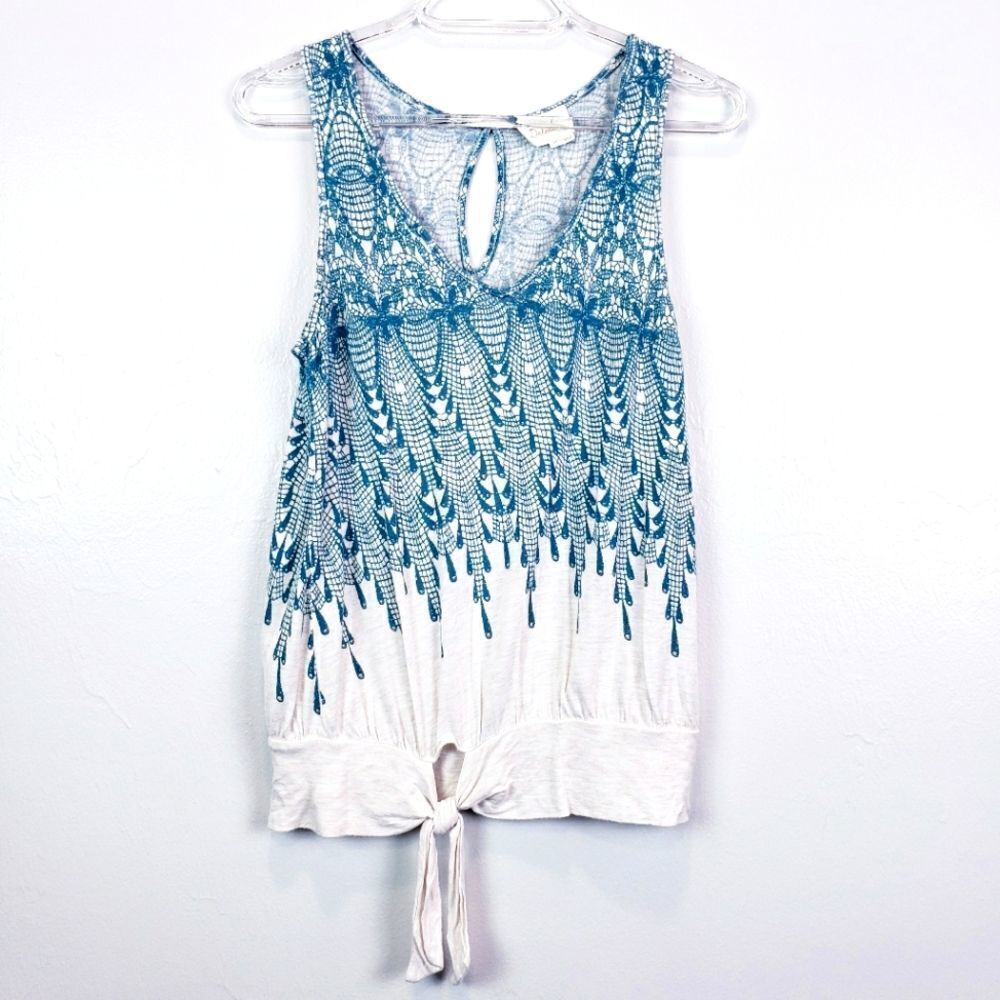 Anthropologie Deletta Jersey Tank Top